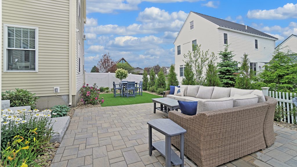 Patio and Turf