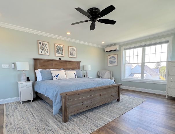 Master Bedroom of Driftaway vacation beach home rental by owner in Scarborough, Maine