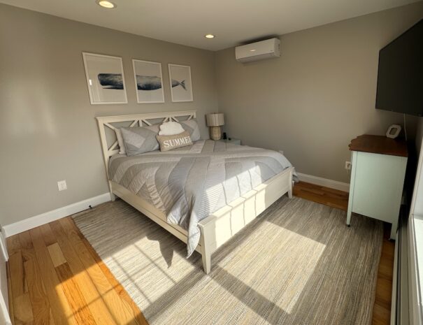 Beach Bedroom of Driftaway vacation beach home rental by owner in Scarborough, Maine