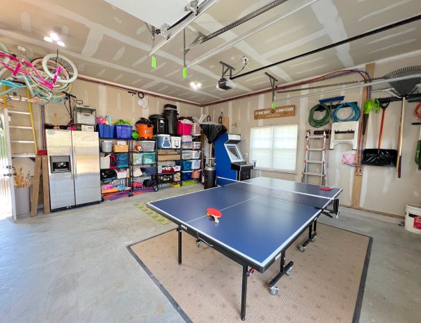 Garage Ping Pong of Driftaway vacation beach home rental by owner in Scarborough, Maine